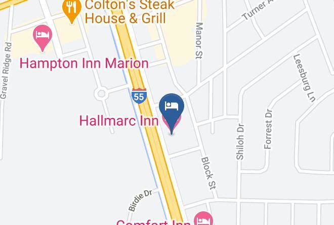 Crittenden - Hallmarc Inn Maps