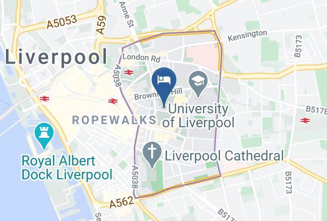 Liverpool Inn Sure Collection By Best Western Map