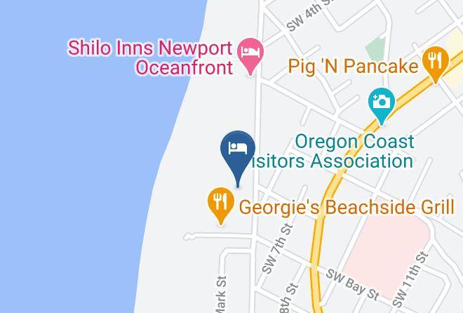 Lincoln - Hallmark Resort Hotel Newport Oregon Maps
