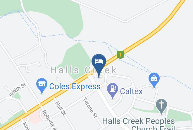 Halls Creek - Halls Creek Motel Maps
