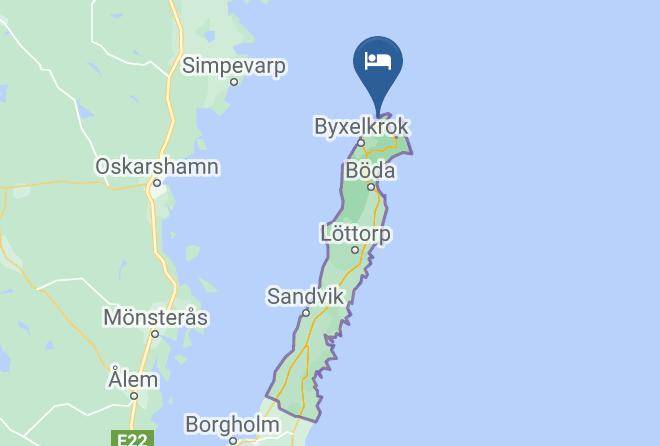 Borgholm - Halluddens Stugby Och Vandrarhem Maps