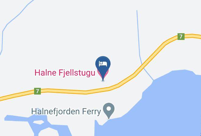 Eidfjord - Halne Fjellstugu Maps