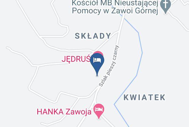 Suski - Halny Osrodek Szkoleniowo Wypoczynkowy Maps