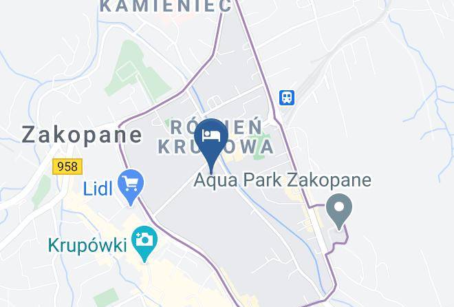 Tatrzanski - Halny Pensjonat Maps