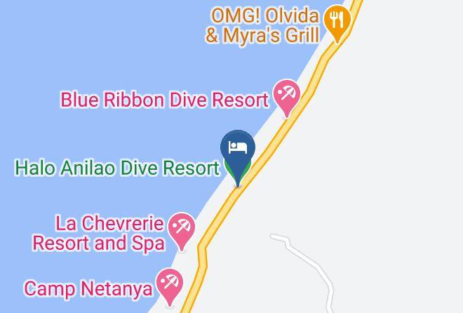 Batangas - Halo Anilao Dive Resort Maps