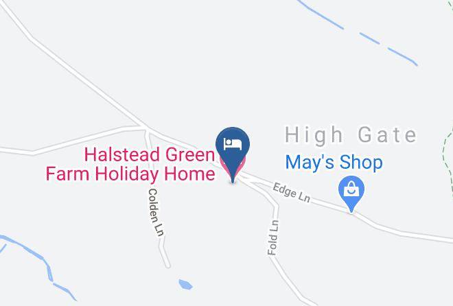 Calderdale - Halstead Green Farm Holiday Home Maps