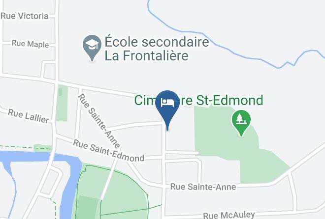Coaticook Regional County Municipality - Halte Du College Rivier Maps
