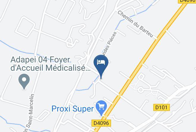 Alpes De Haute Provence - Halte En Provence Maps