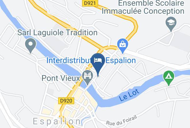 Aveyron - Halte St Jacques Maps
