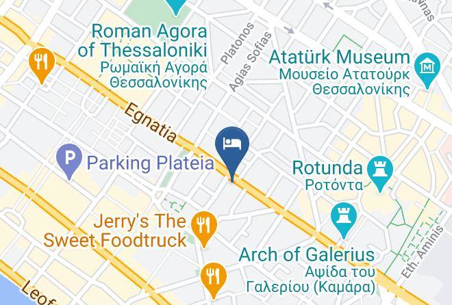 Halu Cozy City Center Studio Map