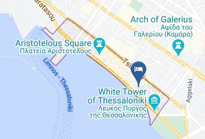 Salonica - Halu Open Design White Tower Apt Maps