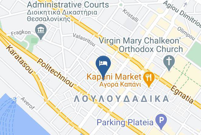 Salonica - Halu Superior City Center Studios Maps