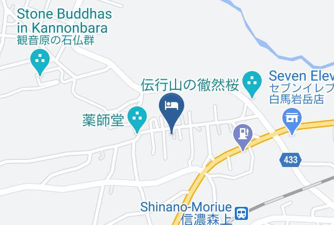 Hakuba Vil Kitaazumi District - Haluta Hakuba Maps
