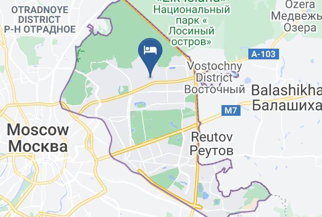 Moscow - Halvahotel Maps