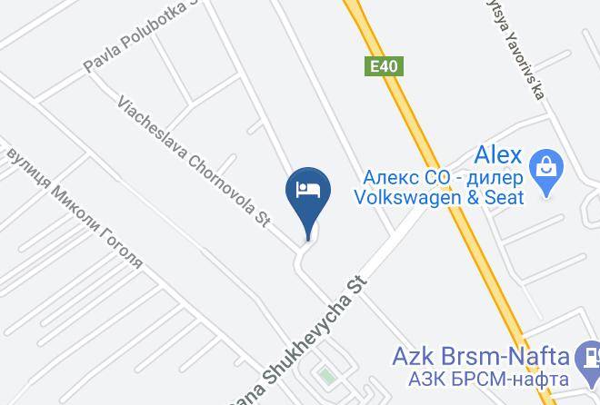 Halytski Vytrebenky Map