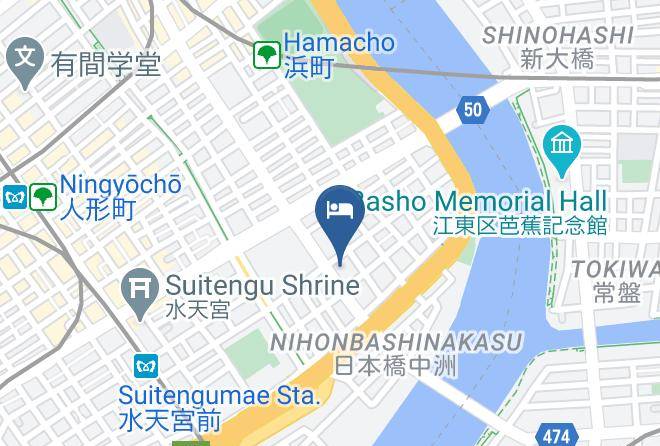 Chuo Ward - Hamacho Hotel Maps