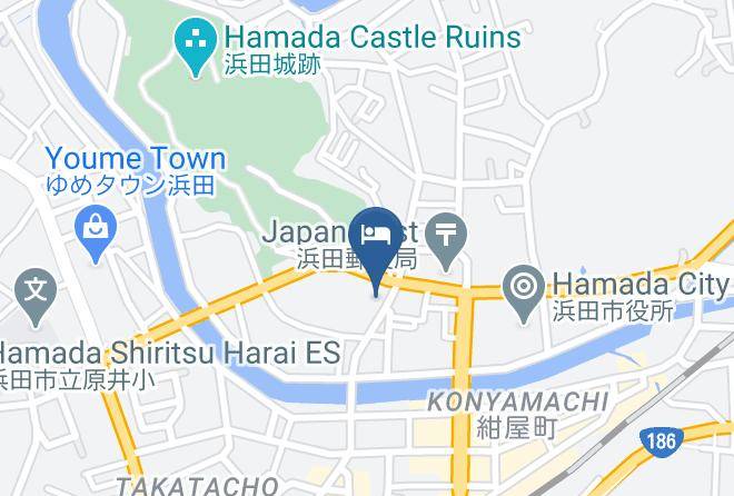 Hamada City - Hamada New Castle Hotel Maps