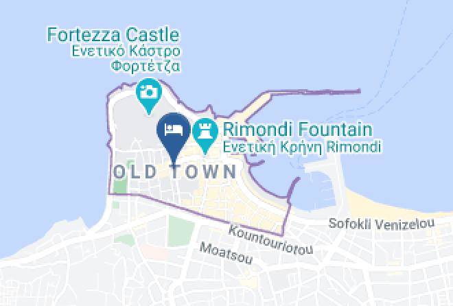 Rethimni - Hamam Oriental Suites Maps