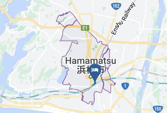 Hamamatsu City Naka Ward - Hamamatsu Hotel Maps