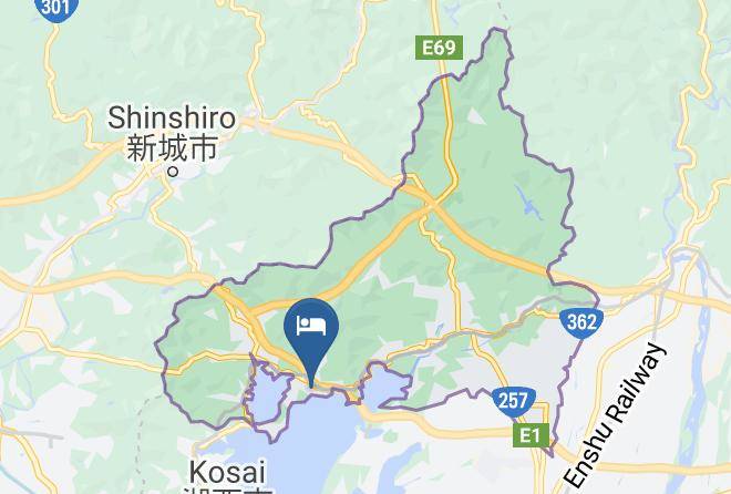 Hamamatsu City Kita Ward - Hamanako Maps