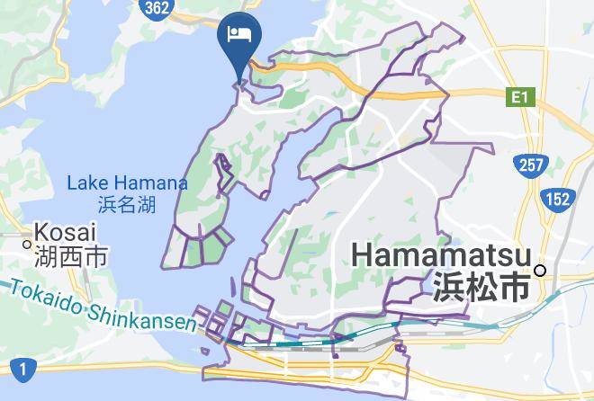 Hamamatsu City Nishi Ward - Hamanako Hotel Yamaki Maps