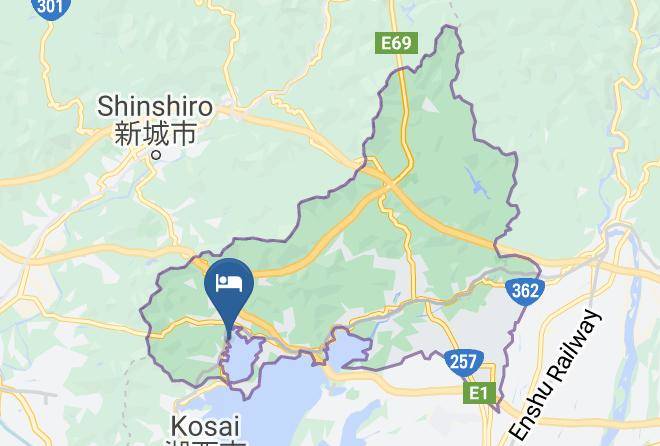 Hamamatsu City Kita Ward - Hamanako Lakeside Plaza Maps