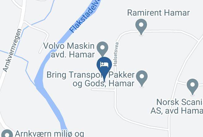 Hamar - Hamar Arbeidshotell Maps
