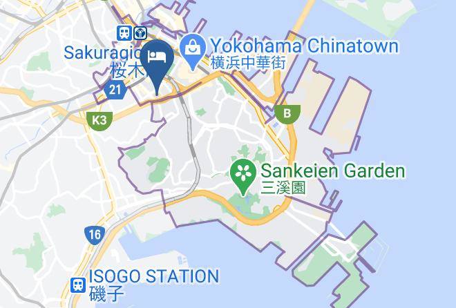 Yokohama City Naka Ward - Hamayume Maps