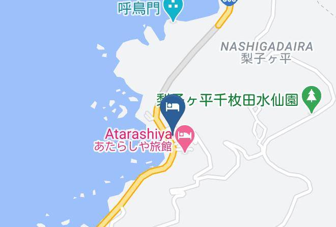 Echizen Townnyu District - Hamazen Ryokan Hotel Maps