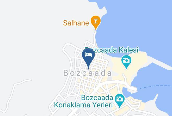 Bozcaada - Bozcaada Su Otel Maps
