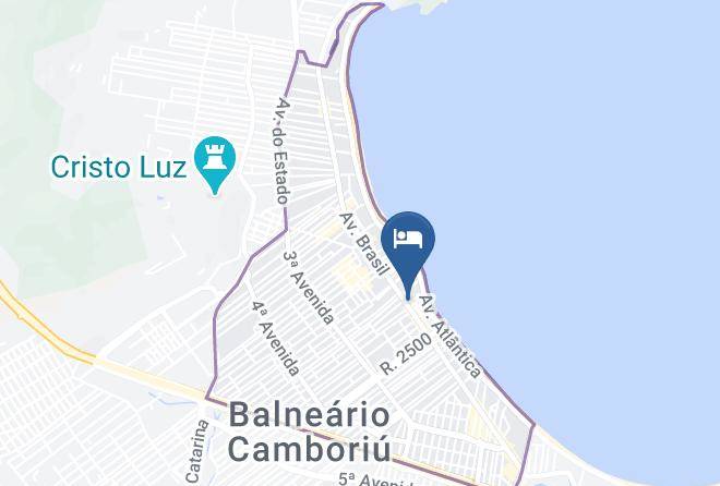 Balneario Camboriu - Hamburgo Hotel Maps