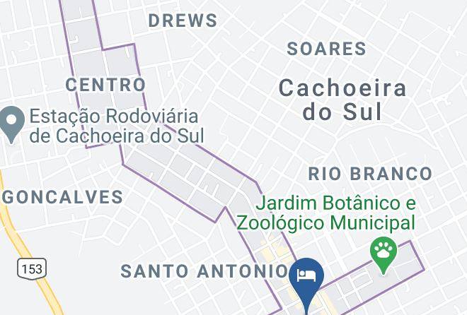 Cachoeira Do Sul - Hamburgo Hotel Cachoeira Do Sul Maps