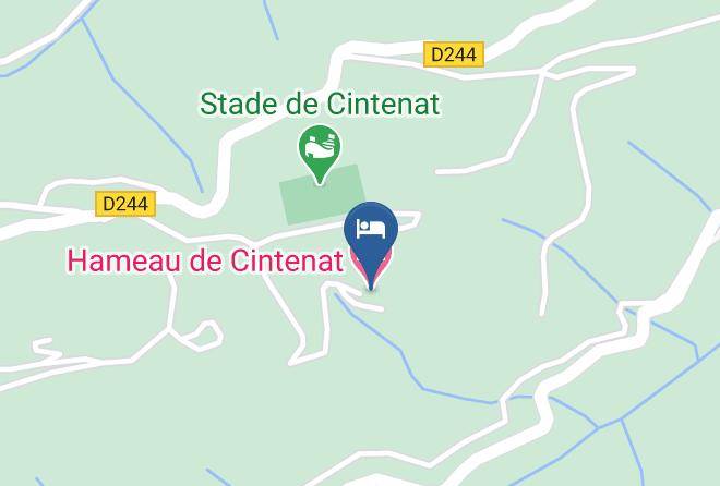 Hameau De Cintenat Map