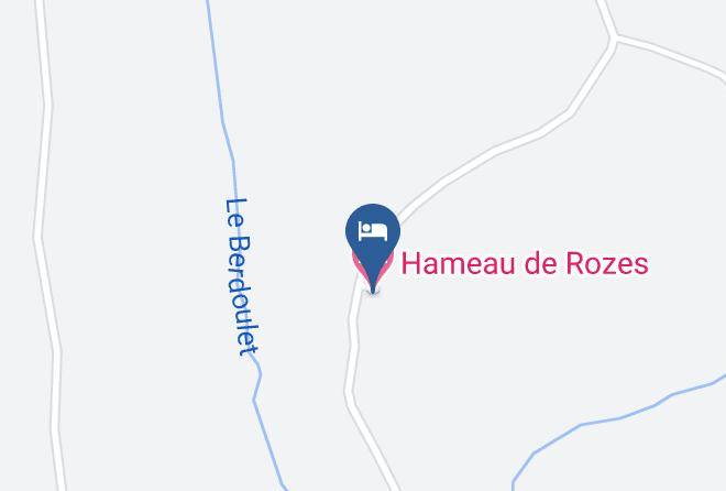 Gers - Hameau De Rozes Maps