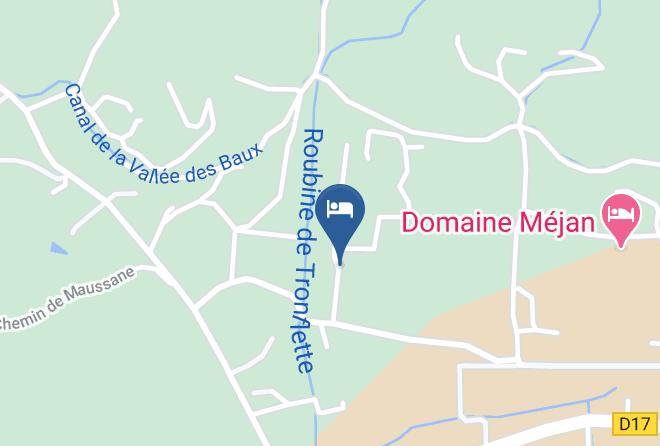 Bouches Du Rhone - Hameau Des Baux Maps