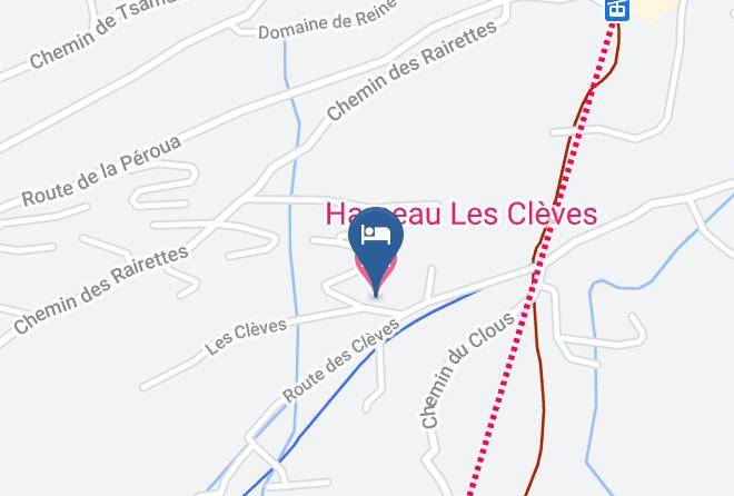 Conthey - Hameau Les Cleves Sa Maps