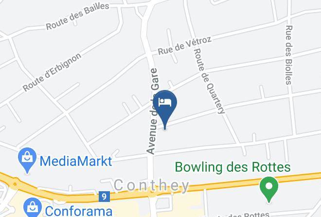 Conthey - Hameau Les Cleves Maps