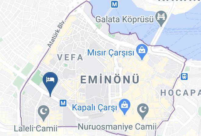 Fatih - Hamidiye Hotel Maps