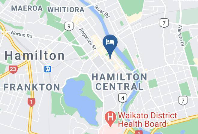 Hamilton - Hamilton City Inn Maps