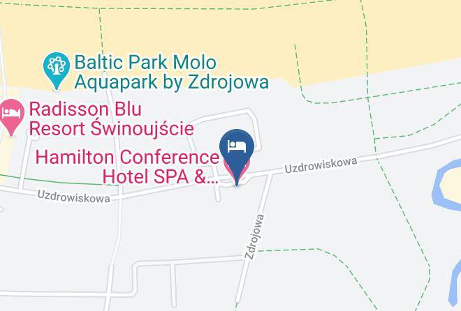Swinoujscie - Hamilton Conference Hotel Spa & Wellness Maps