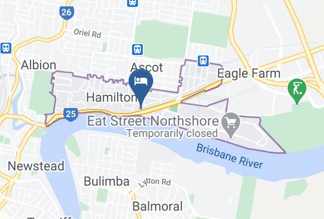 Brisbane - Hamilton Hotel Maps