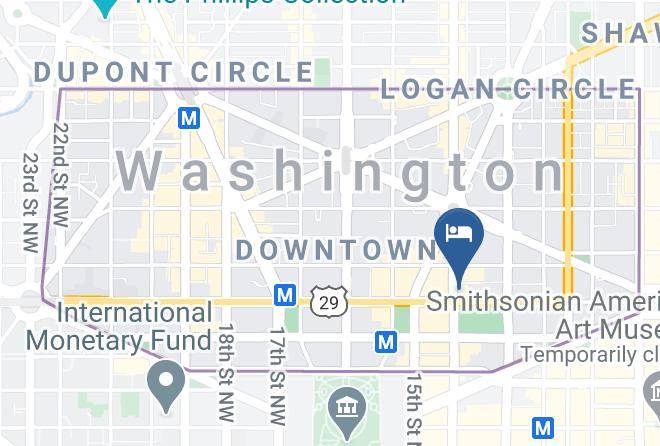 City Of Washington - Hamilton Hotel Washington Dc Maps