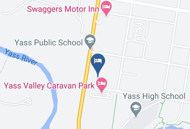 Yass Valley - Hamilton Hume Motor Inn Maps