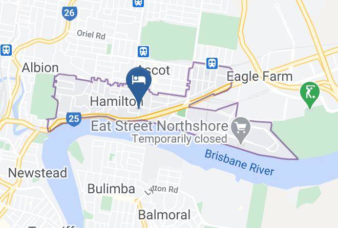 Brisbane - Riverview Motel Maps