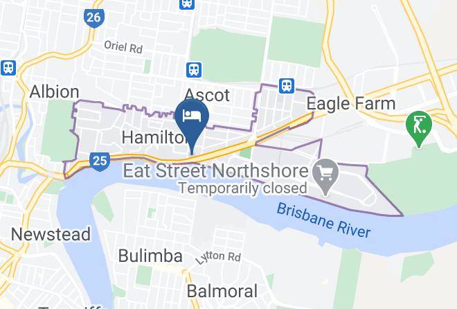 Brisbane - Hamilton Motor Inn Maps