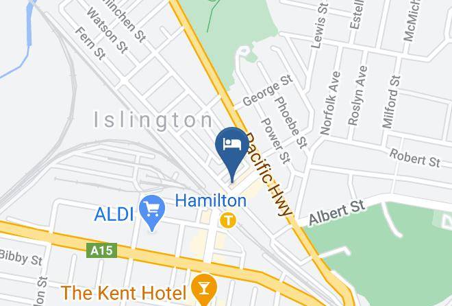 Newcastle - Hamilton On Beaumont Maps