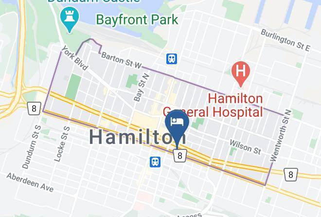 Hamilton - Hamilton Plaza Hotel & Conference Center Maps