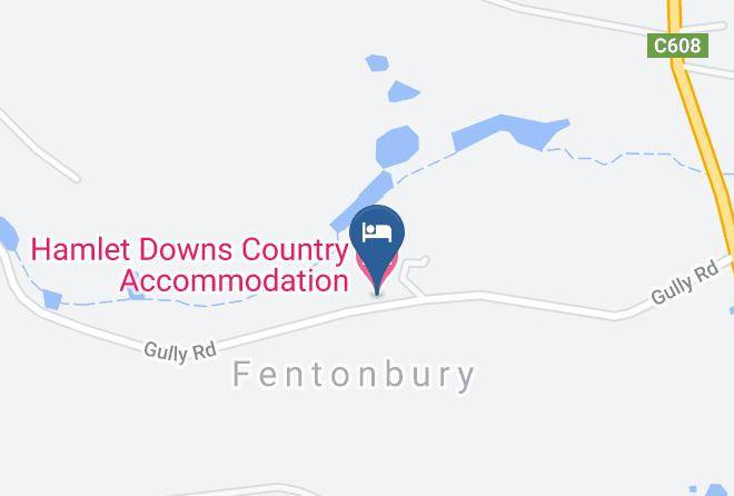 Central Highlands - Hamlet Downs Country Accommodation Maps