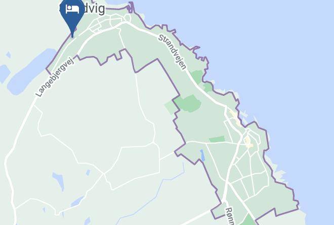 Bornholm - Hammerknuden Sommerpension Maps