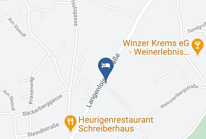 Krems An Der Donau - Hammerschmid Pension Maps